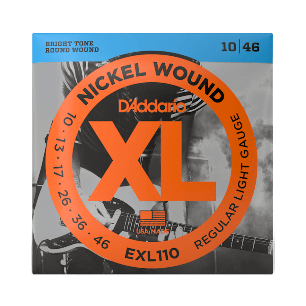 Cuerdas para Guitarra Eléctrica 10 - 46 D'Addario - Espacio música