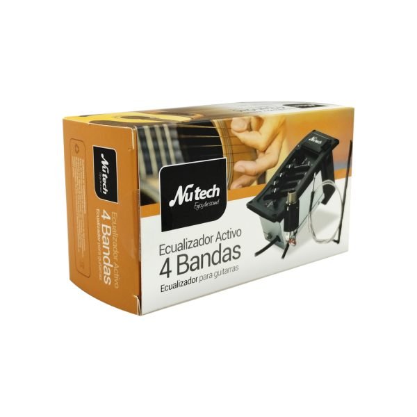 Ecualizador activo grafico 4 bandas Nutech - Espacio música