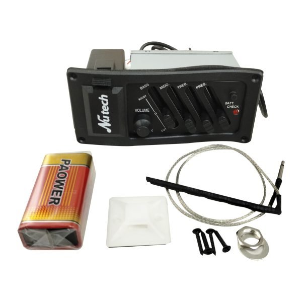 Ecualizador activo grafico 4 bandas Nutech - Espacio música