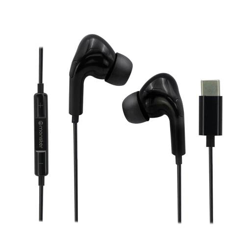 Audífonos con conector Tipo C Monster