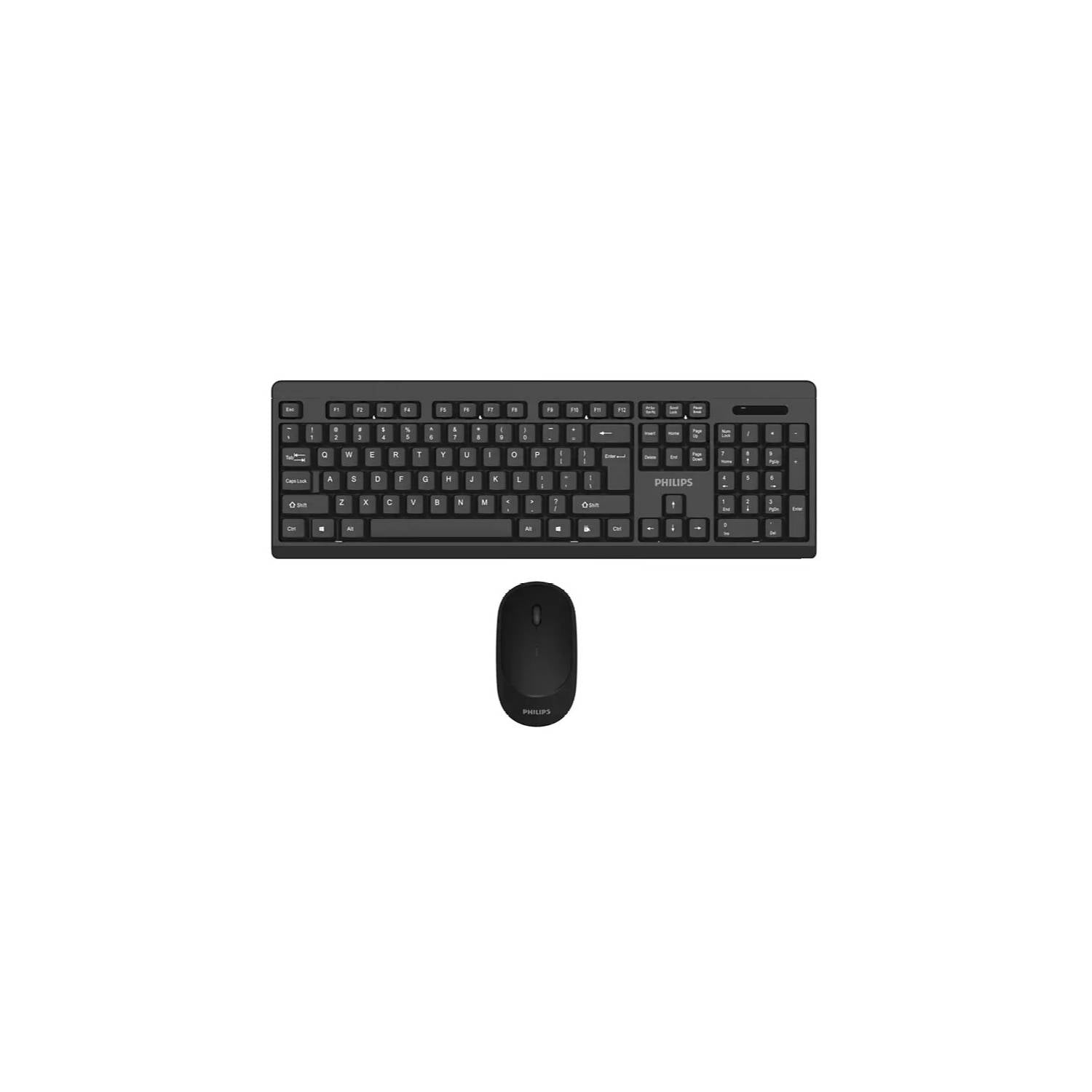 Kit Combo Teclado y Mouse Inalambrico Philips