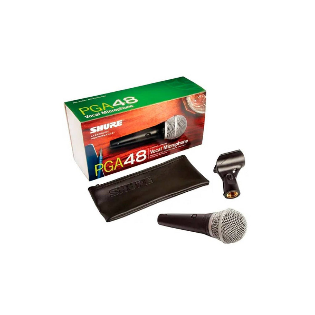 Micrófono vocal dinámico y cardioide PGA48 Shure