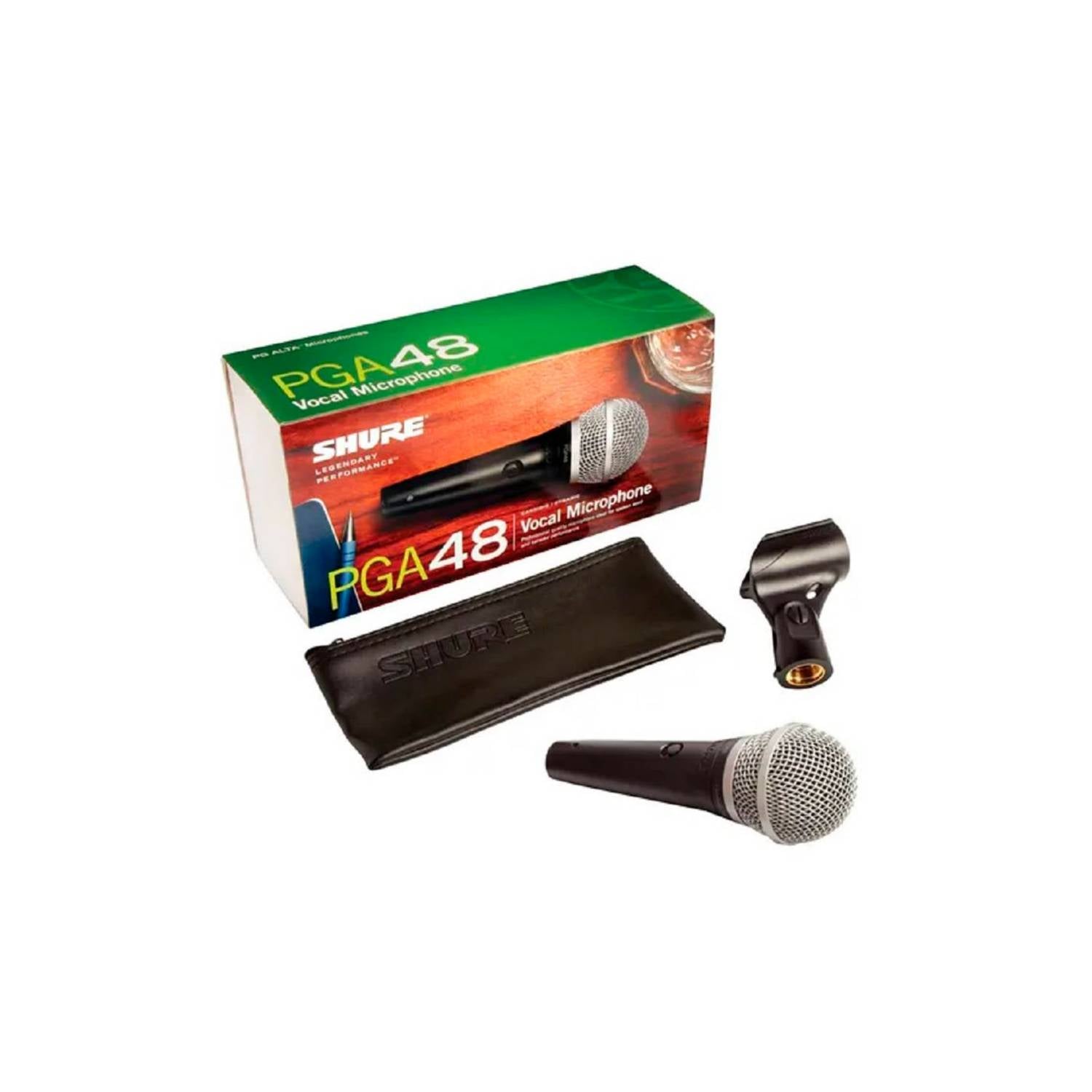 Micrófono vocal dinámico y cardioide PGA48 Shure