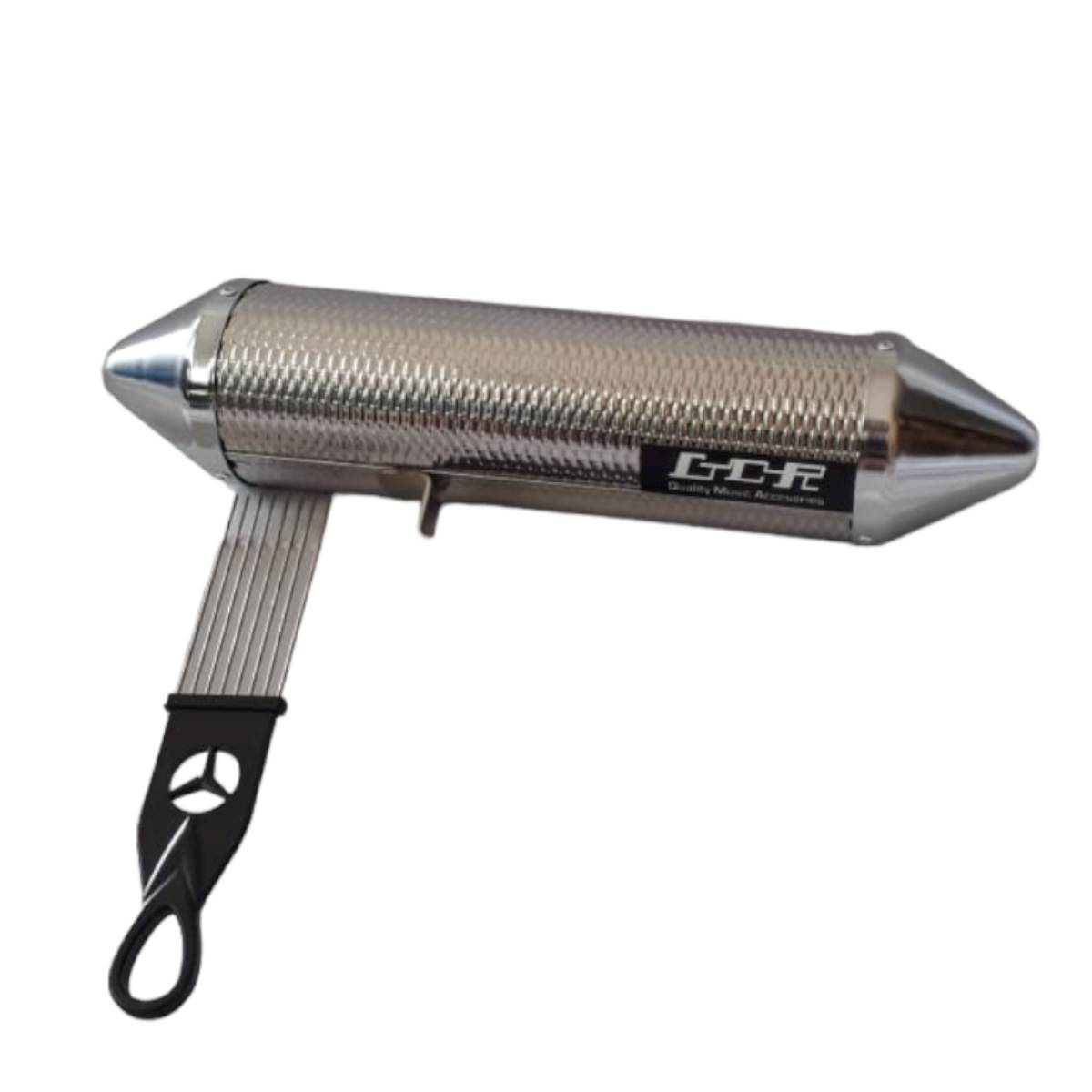 Güiro torpedo metálico con peineta GCR - Espacio música