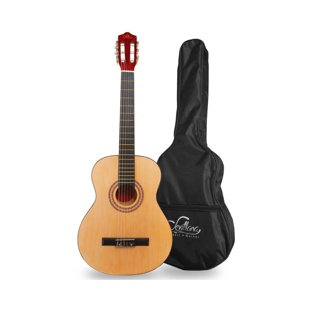 Guitarra Clásica 34″ para niño Natural Sevillana - Espacio música