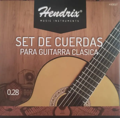 Cuerdas Guitarra clásica Hendrix
