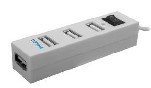 Mini HUB 4 Puertos USB 2.0 Philco
