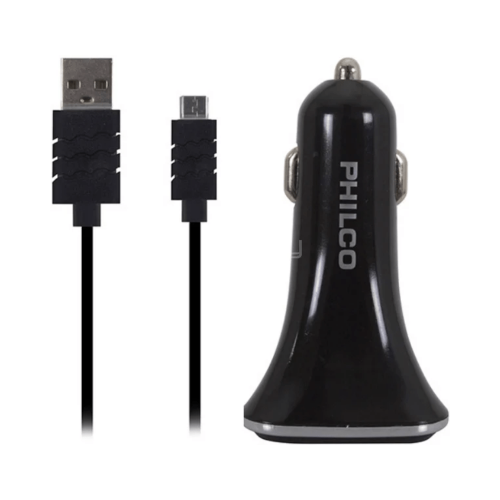Kit cargador 12V 2.1A Philco - Espacio música