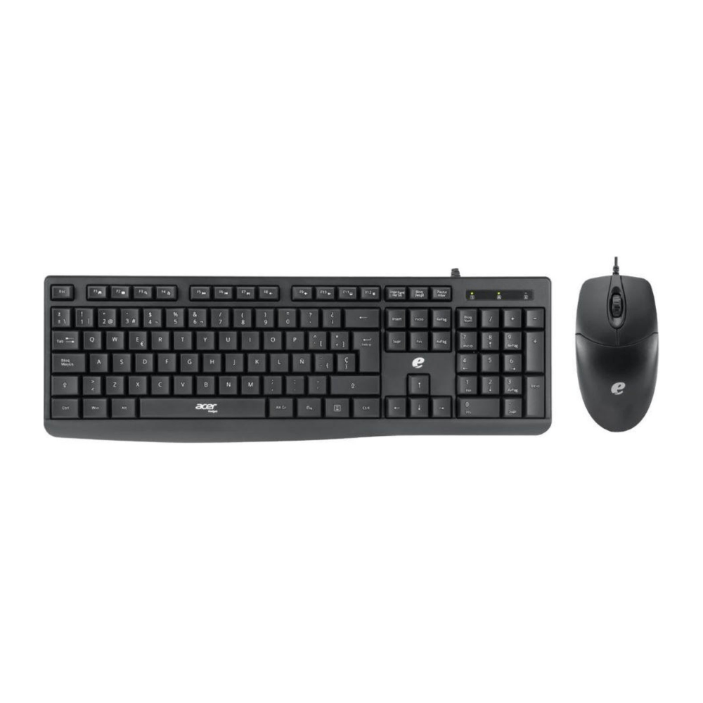 Kit Teclado y Mouse Alámbrico Acer - Espacio música