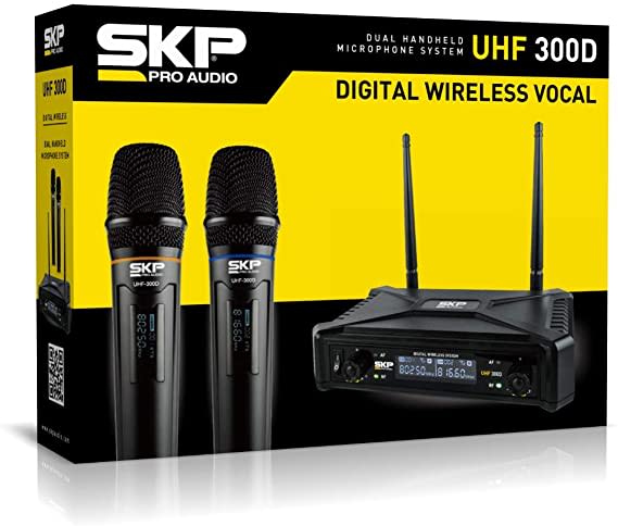 Micrófono inalámbrico UHF 300D SKP - Espacio música