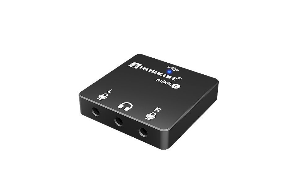 Interfaz USB C para smatphone  MIKIT 2 canales Relacart