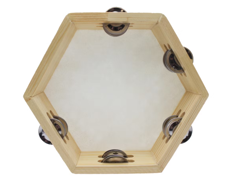 Pandero Hexagonal 8" Hendrix