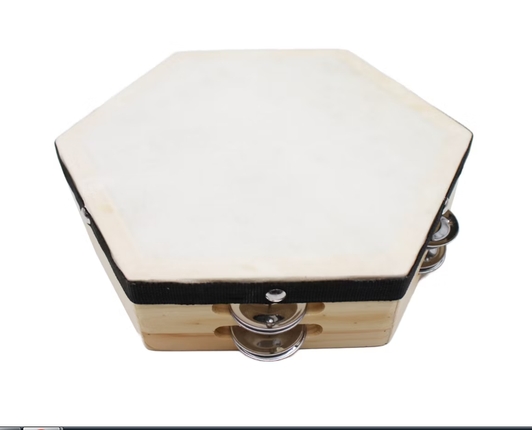 Pandero Hexagonal 8" Hendrix