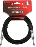 Cable instrumento 6,3 mono 10 m Kirlin