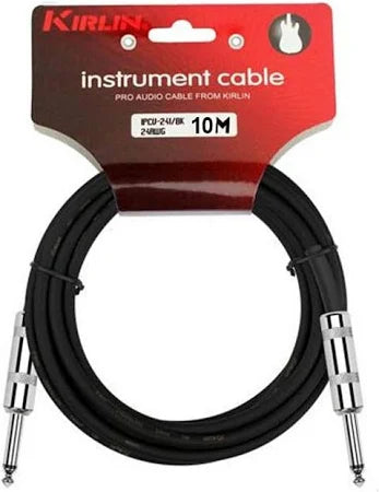 Cable instrumento 6,3 mono 10 m Kirlin