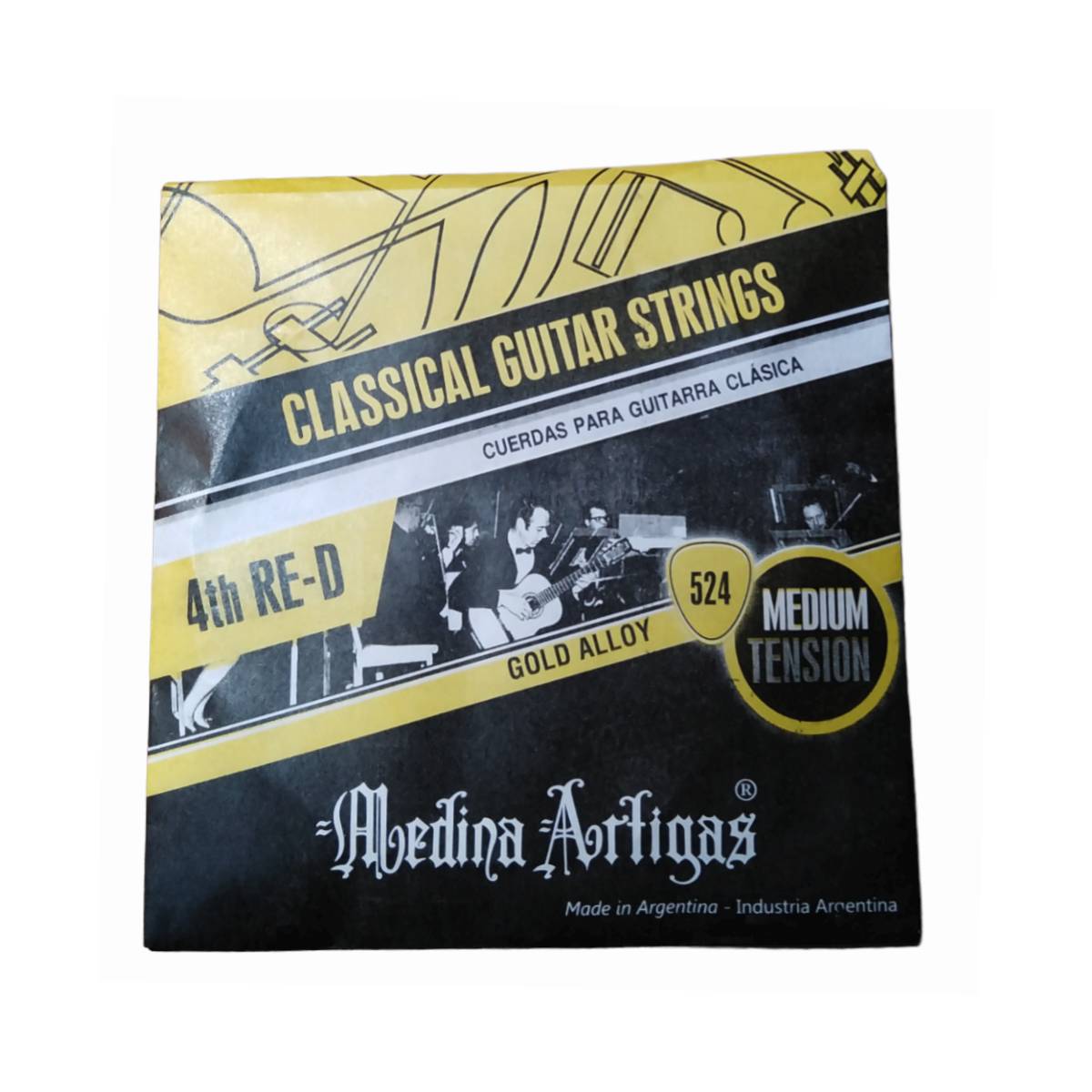 Cuerda suelta 4° nylon Medina Artigas