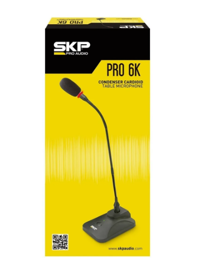 Micrófono cuello de ganso SKP PRO 6K