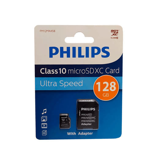 Tarjeta micro SD 128 GB class 10 Philips - Espacio música