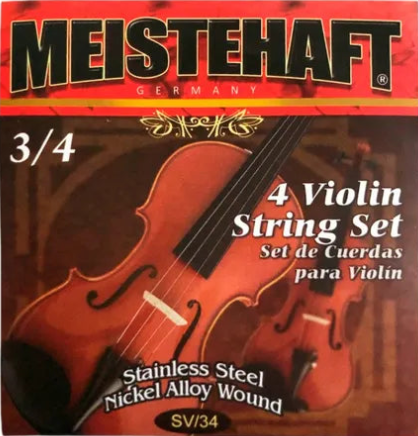 Cuerdas Violin 3/4 Meistehaft Sv34