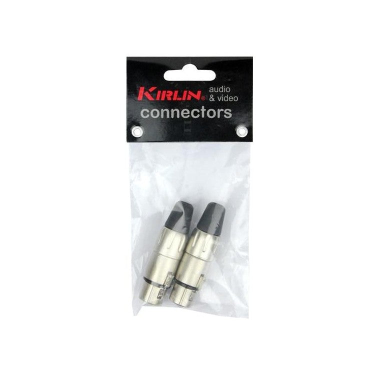 Conector XLR hembra pack 2 unidades Kirlin