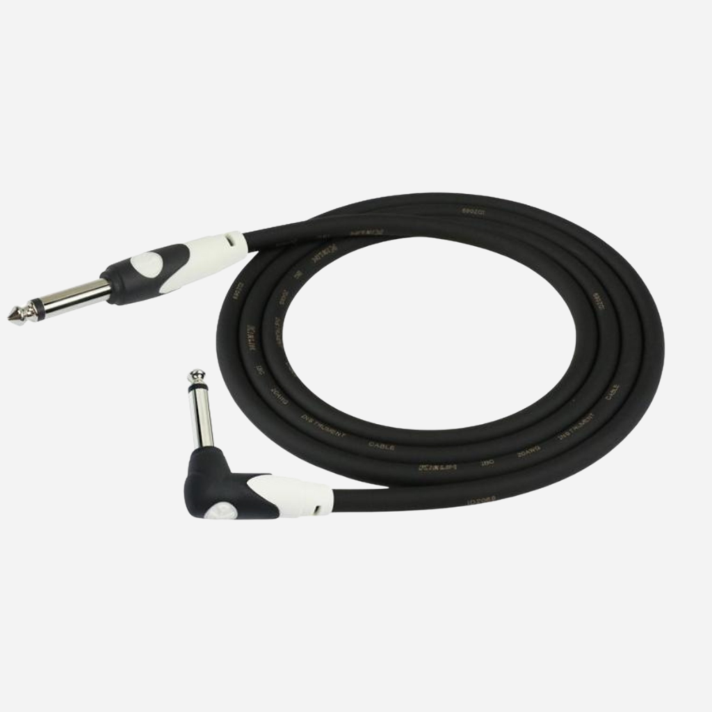 Cable instrumento 6,3 mono en L 3 m Kirlin
