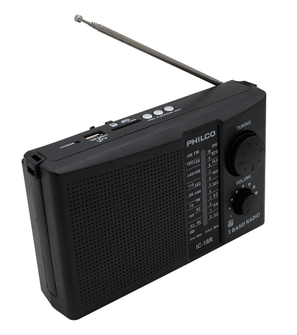 Radio Philco FM/AM Recargable