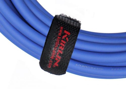 Cable instrumento 6,3 mono 6 m azul Kirlin