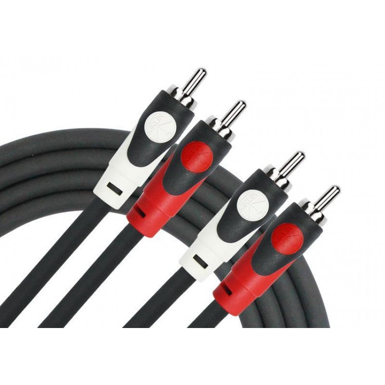Cable de audio 2 RCA a 2 RCA 2 m Kirlin