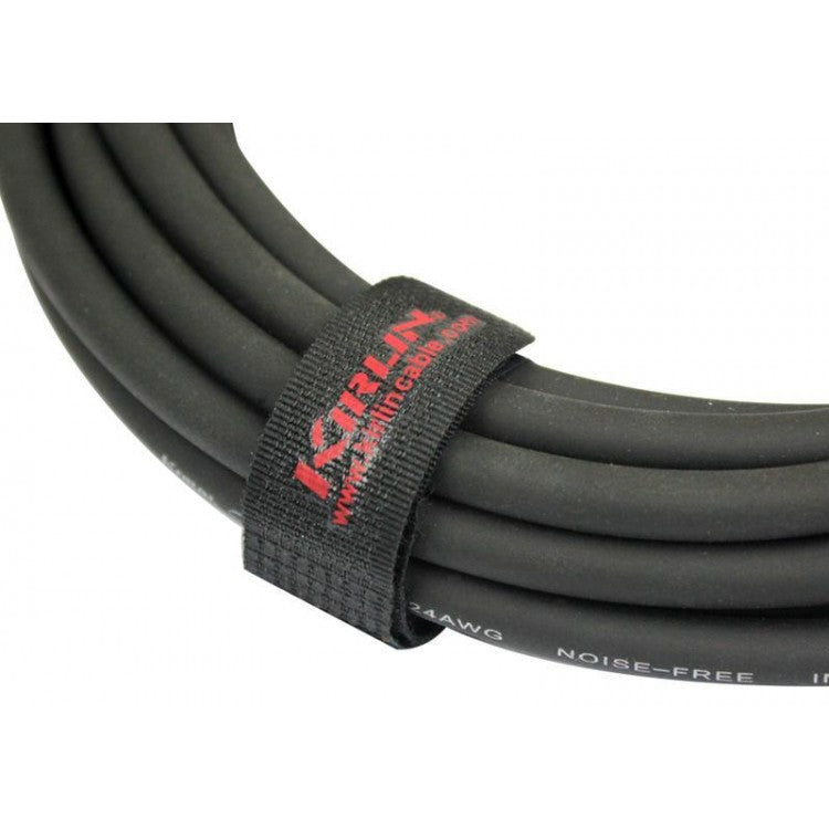 Cable instrumento 6,3 mono 3 m negro Kirlin