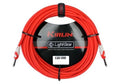 Cable instrumento 6,3 mono 6 m rojo Kirlin - Espacio música